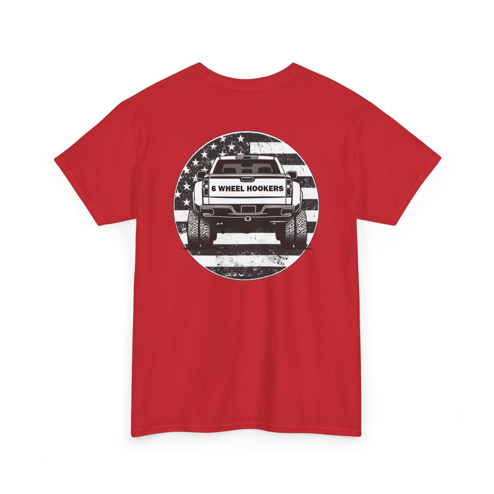 6 Wheel Logo Tee