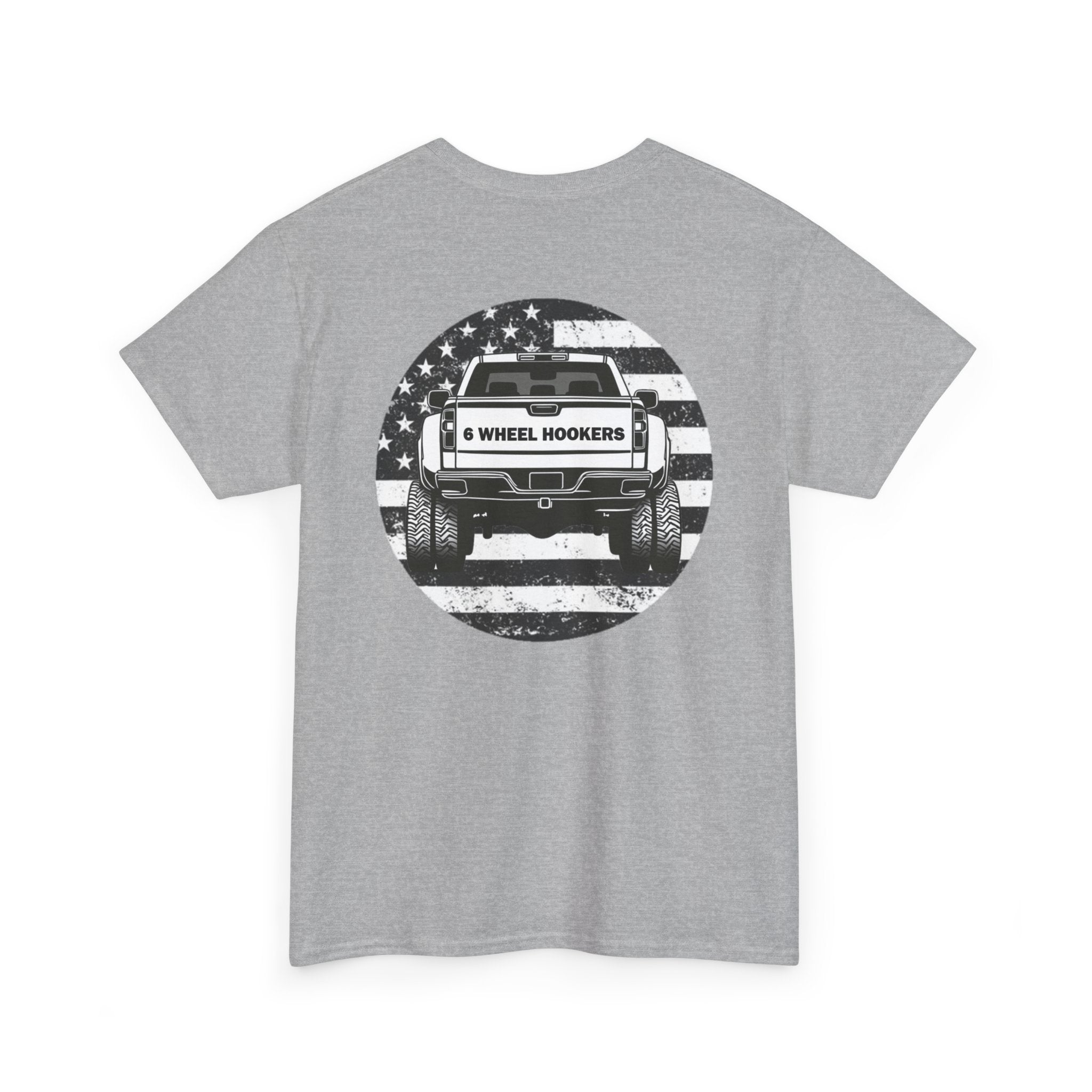 6 Wheel Logo Tee