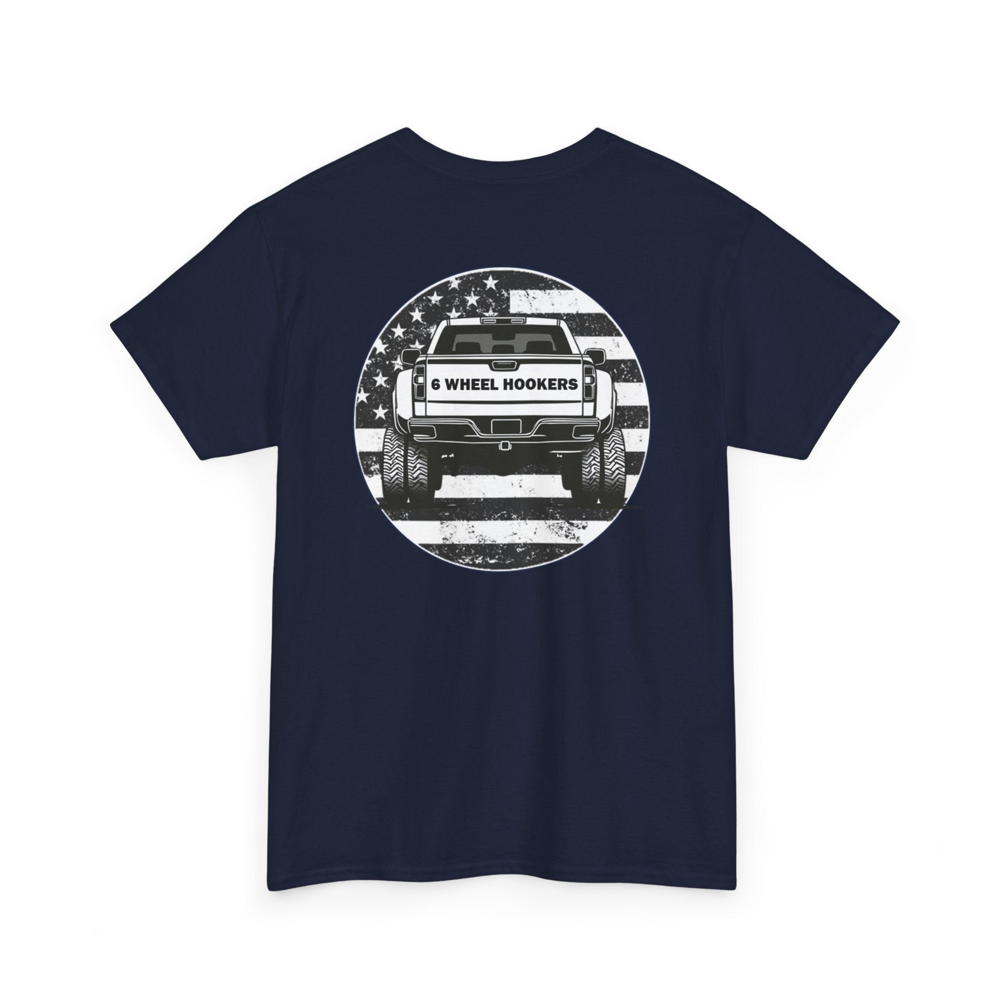 6 Wheel Logo Tee