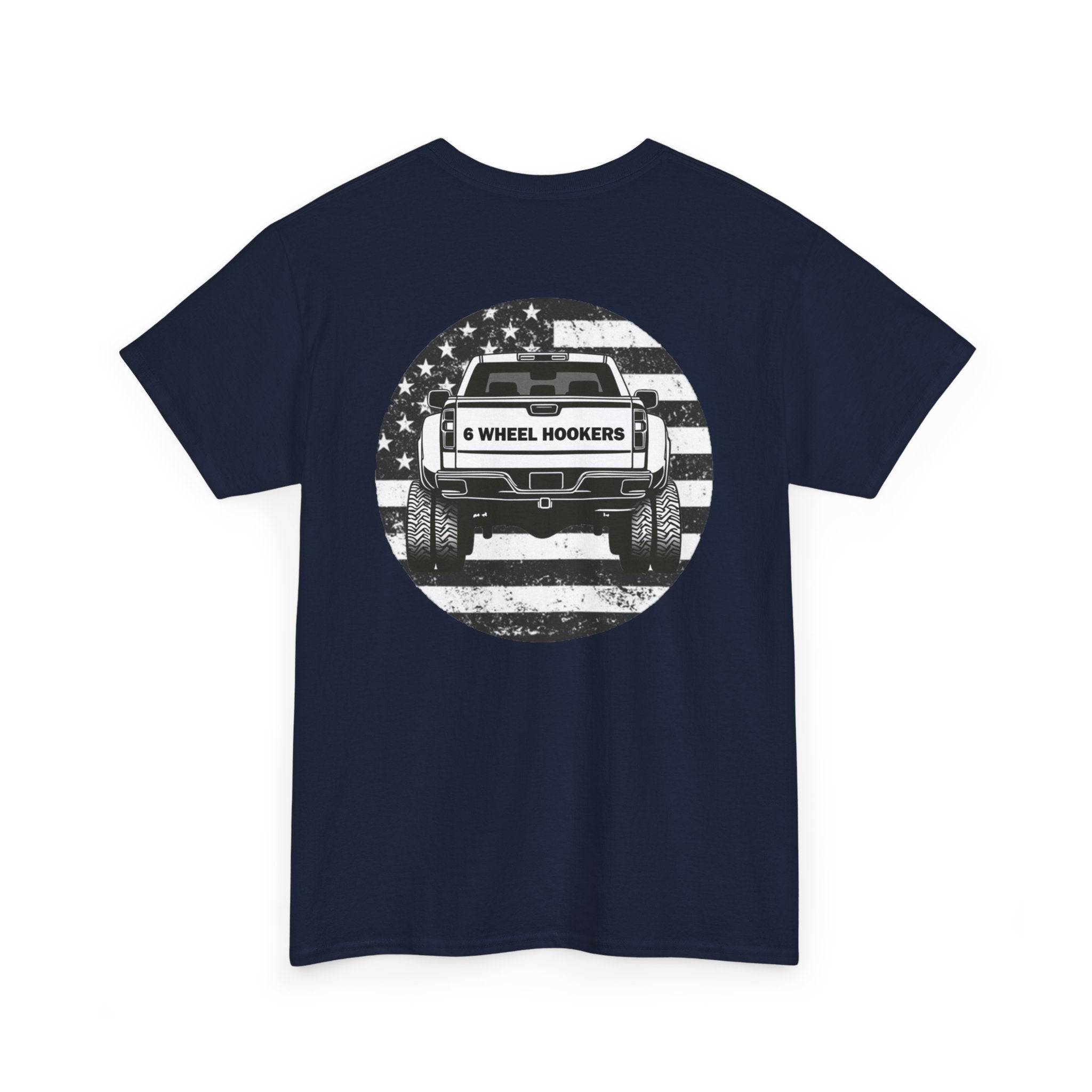 6 Wheel Logo Tee