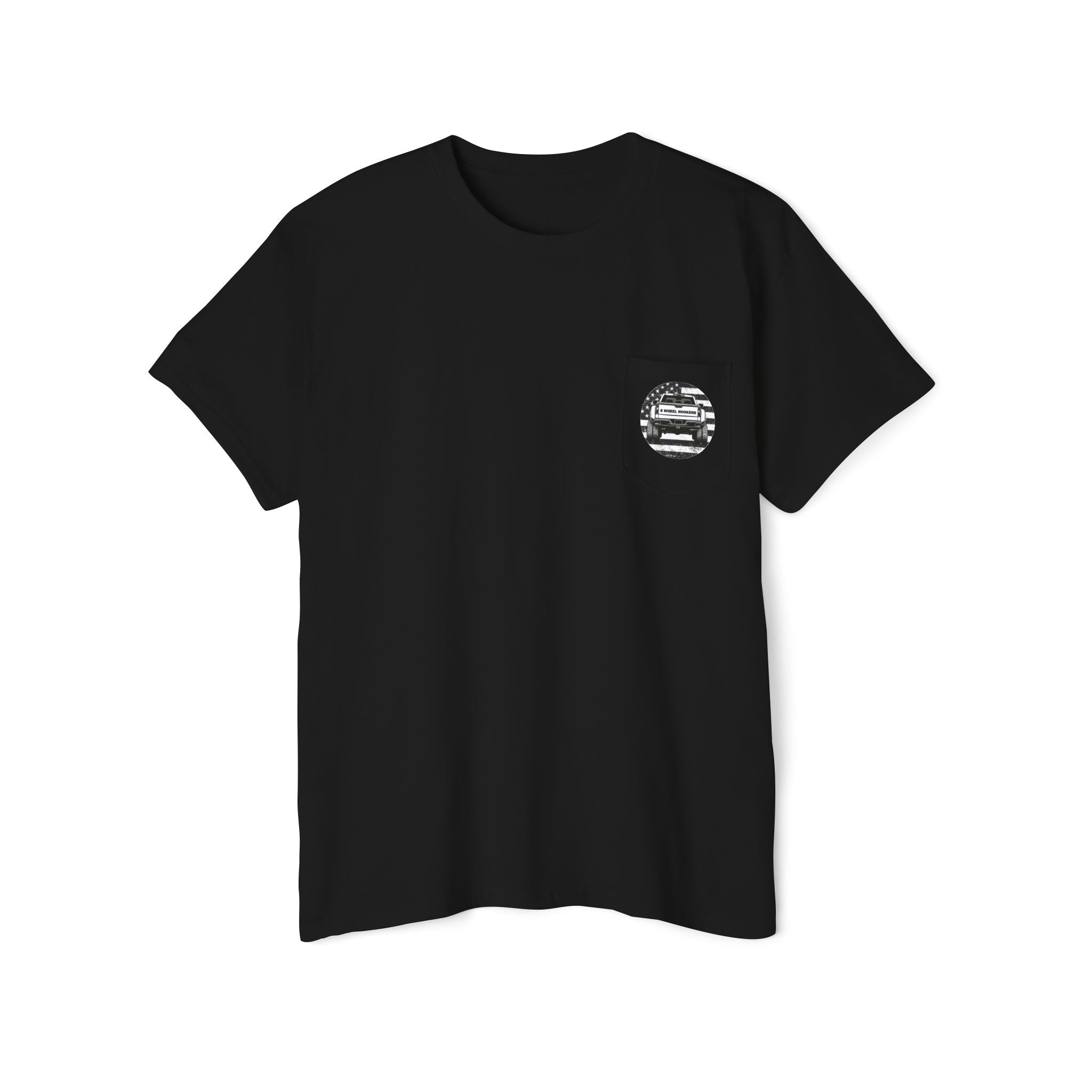 6 Wheel Signature Logo Pocket Tee
