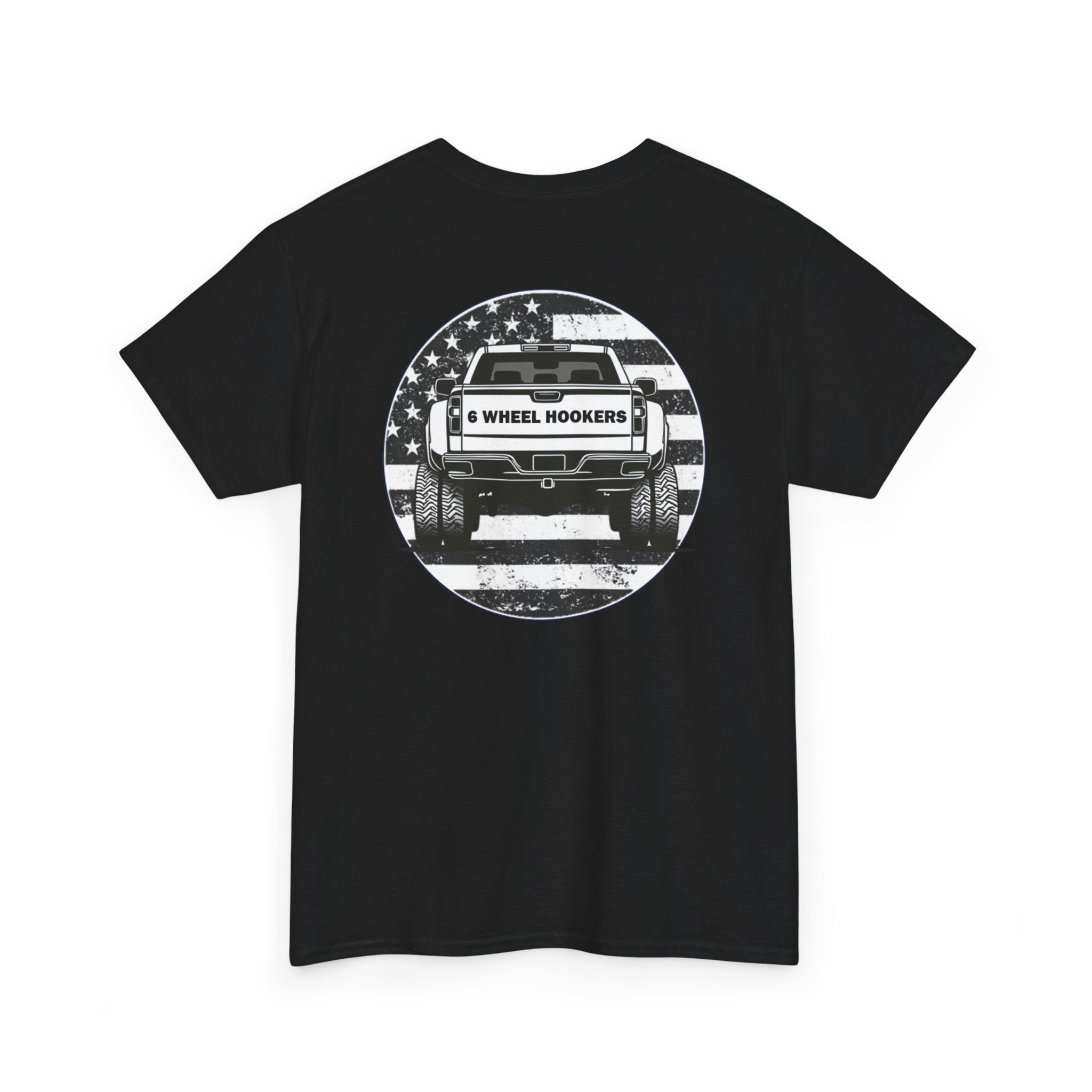 6 Wheel Logo Tee