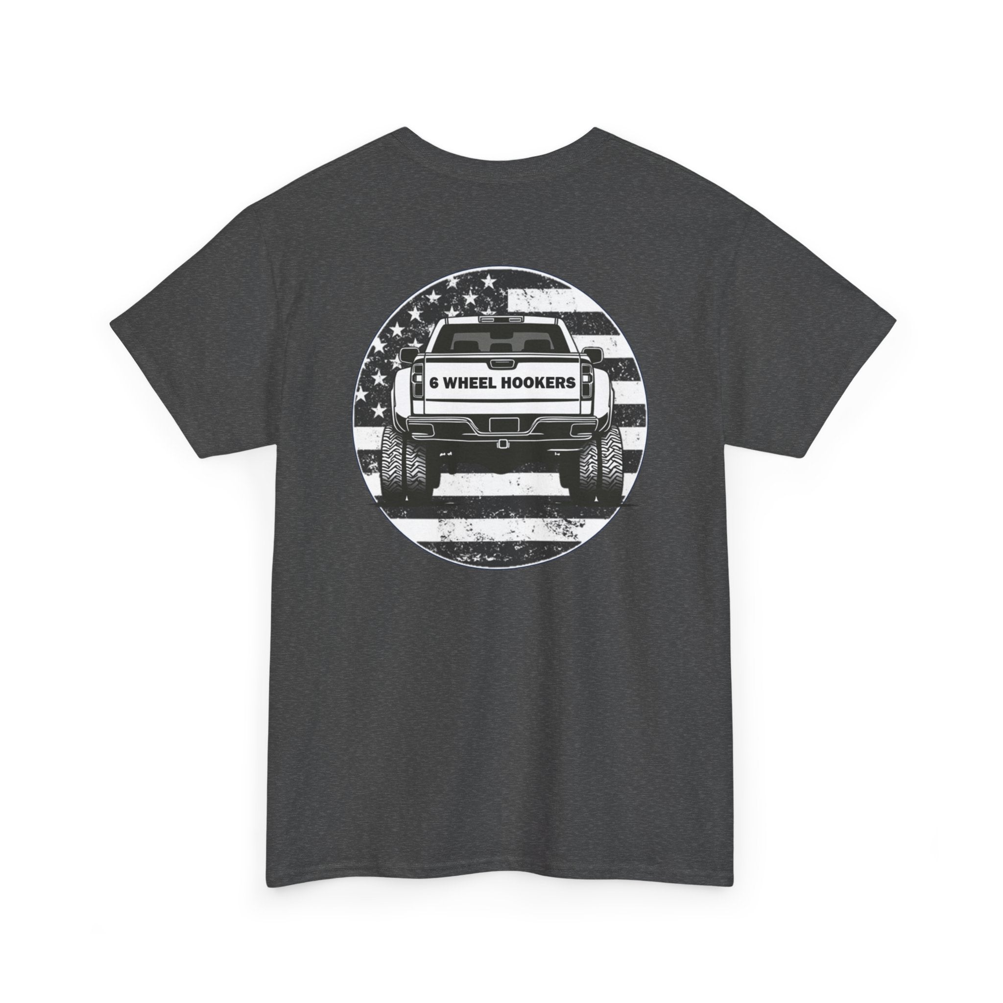 6 Wheel Logo Tee