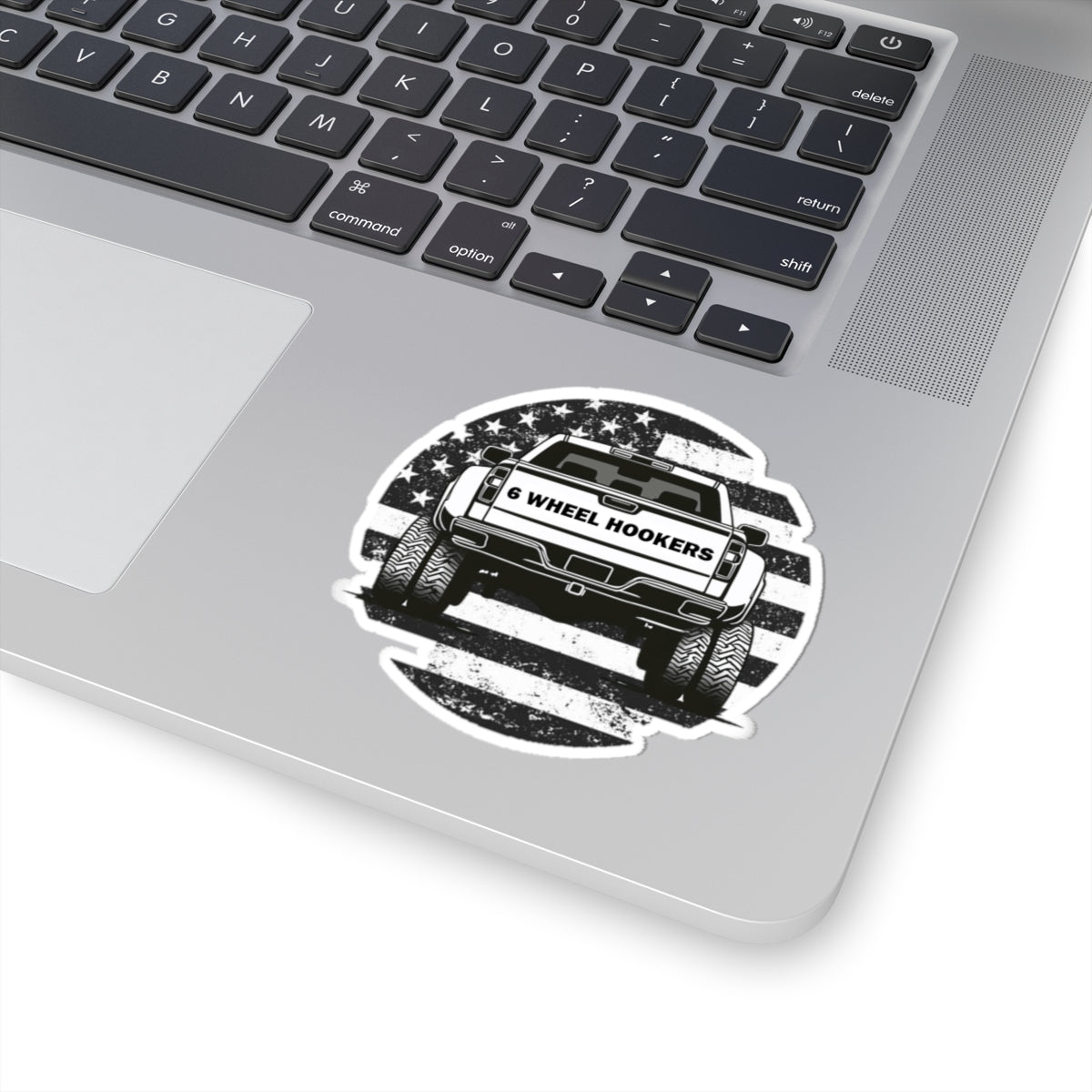 6 WHEEL HOOKERS sticker