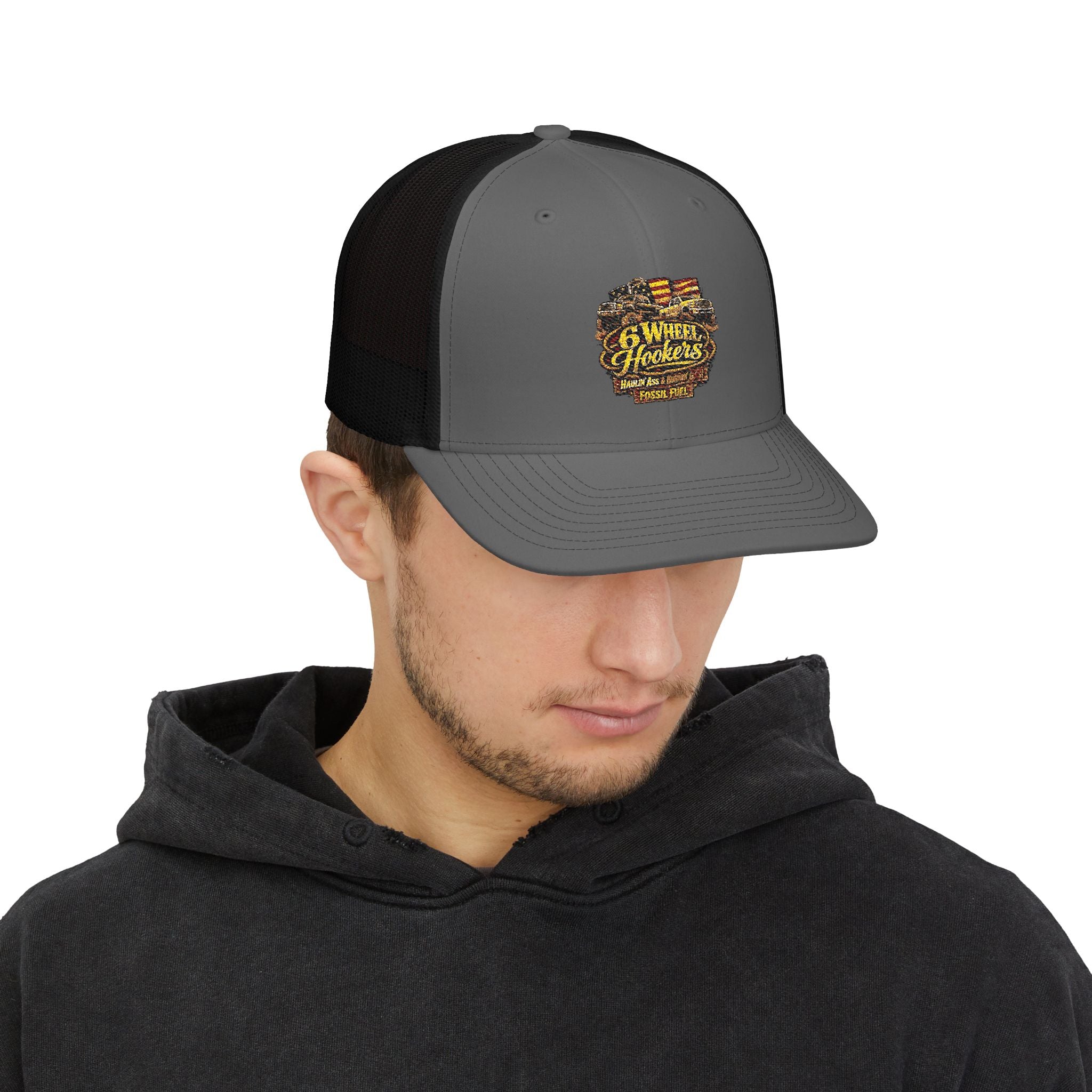 Haulin' Ass Burnin' Gas/Fuel Trucker Hat