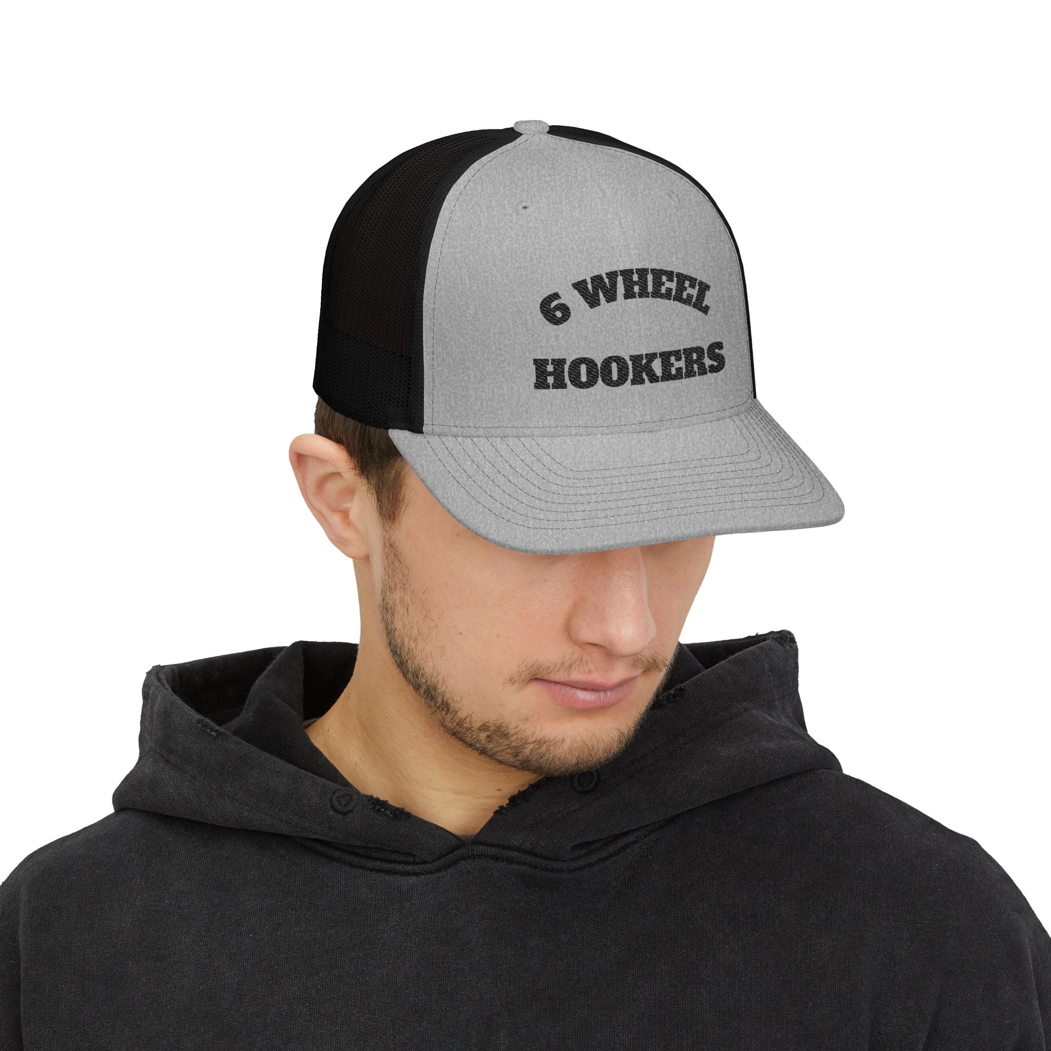6 Wheel Hookers Trucker Hat