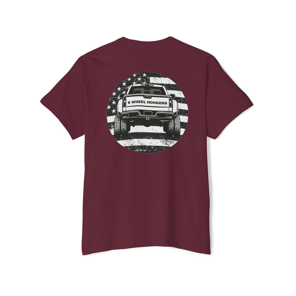 6 Wheel Signature Logo Pocket Tee