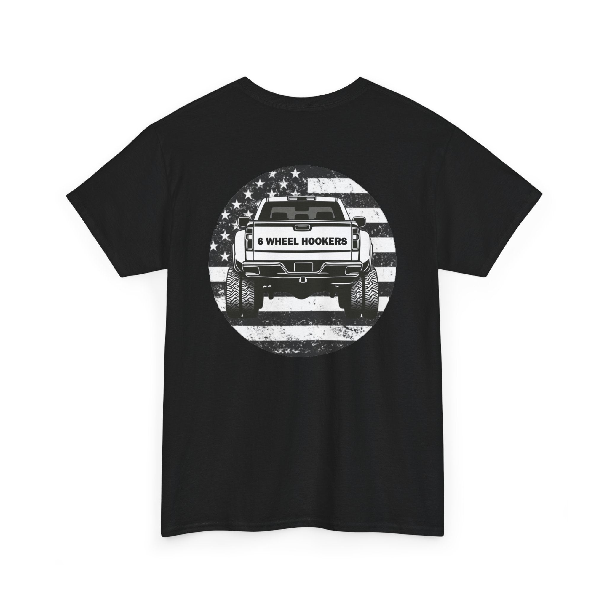 6 Wheel Logo Tee