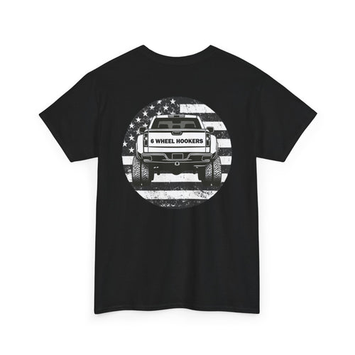 6 Wheel Logo Tee