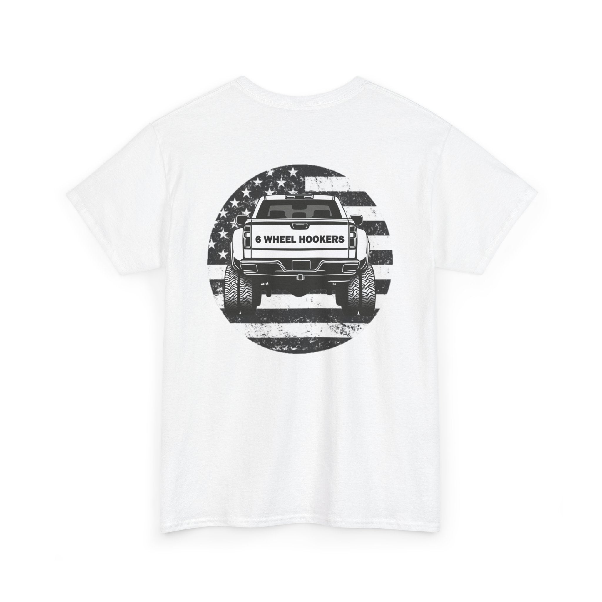 6 Wheel Logo Tee